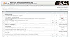 Desktop Screenshot of forum.gps-nawigacje.pl
